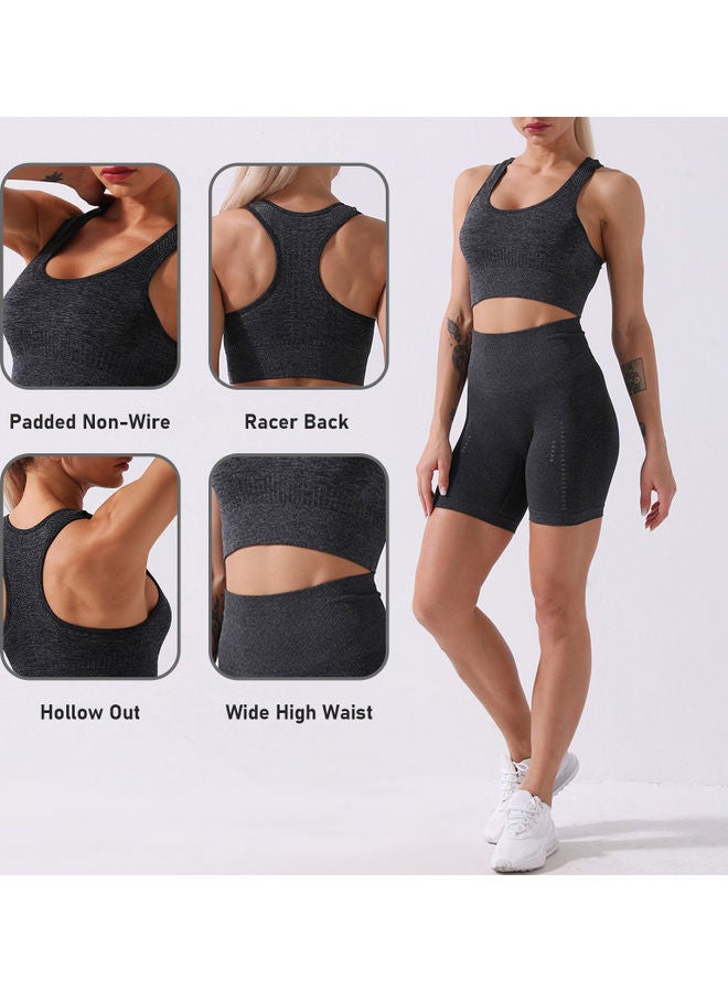Sport Bra And Shorts Set L