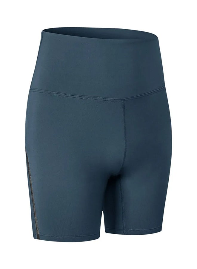 High Waist Compression Sports Shorts M
