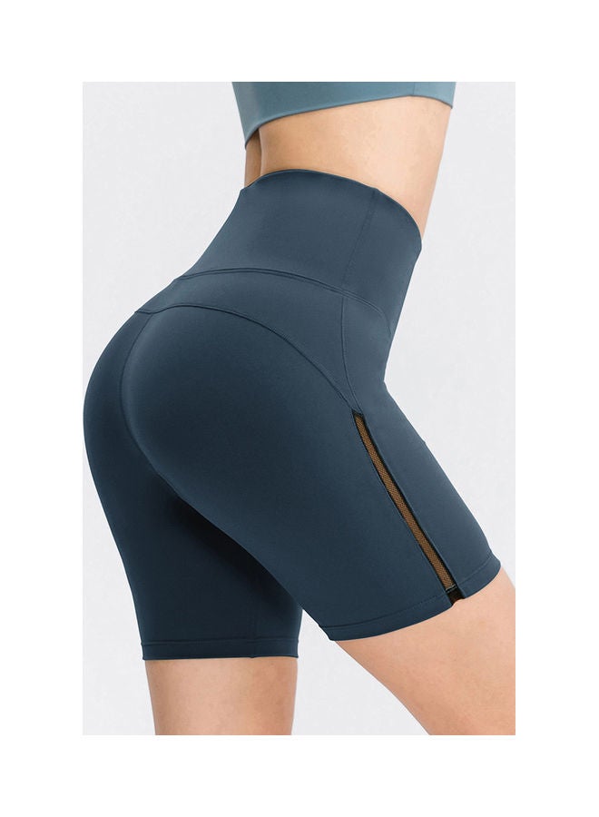 High Waist Compression Sports Shorts M