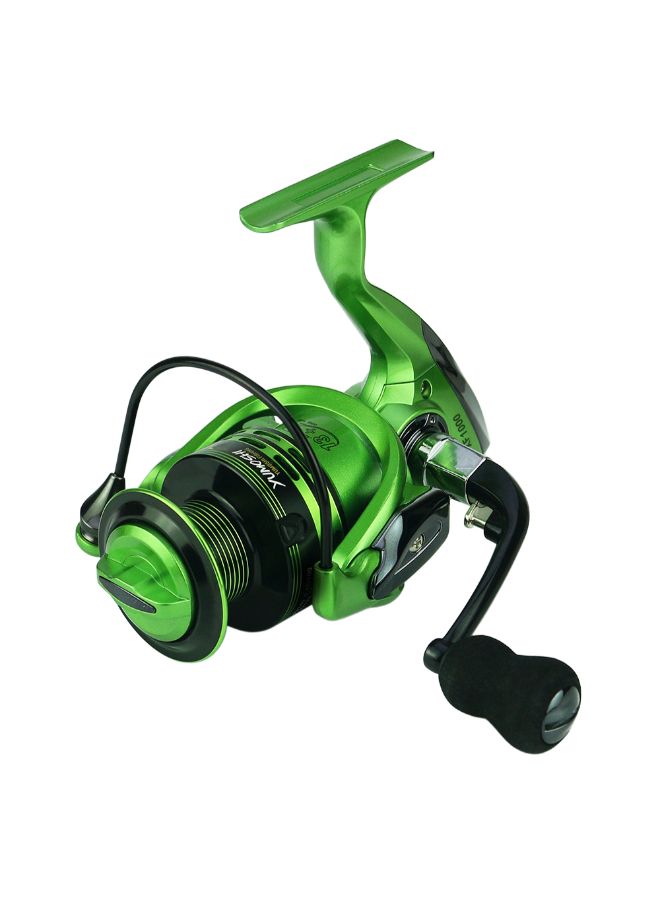 13+ 1BB Dual Brake System Spinning Fishing Reel With Left/Right Interchangeable Rocking Handle 17 x 17 x 10cm