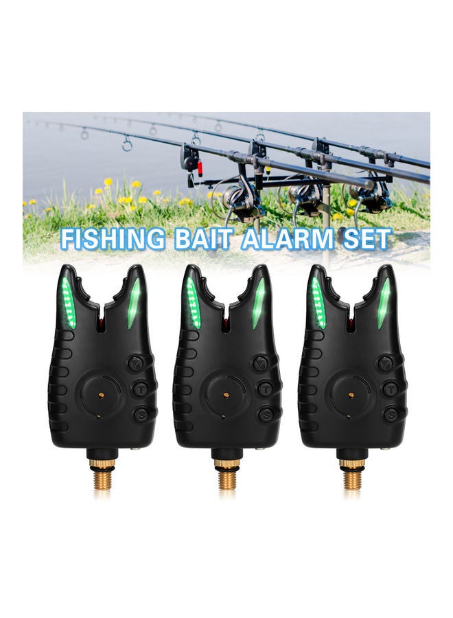 3-Piece Fishing Bait Alarm Set