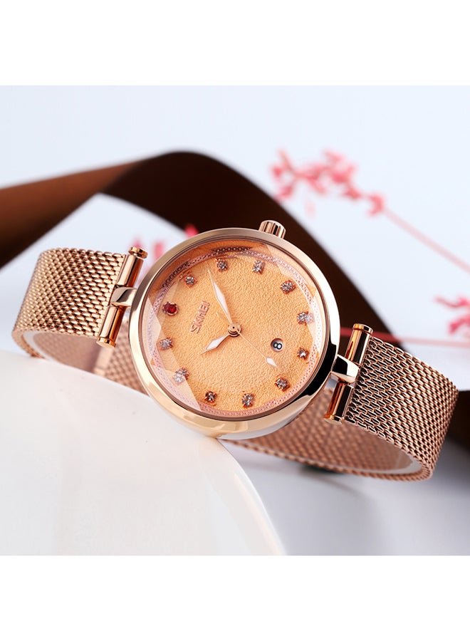 Women's Waterproof Stainless Steel Fashion Luxury Watch 9215