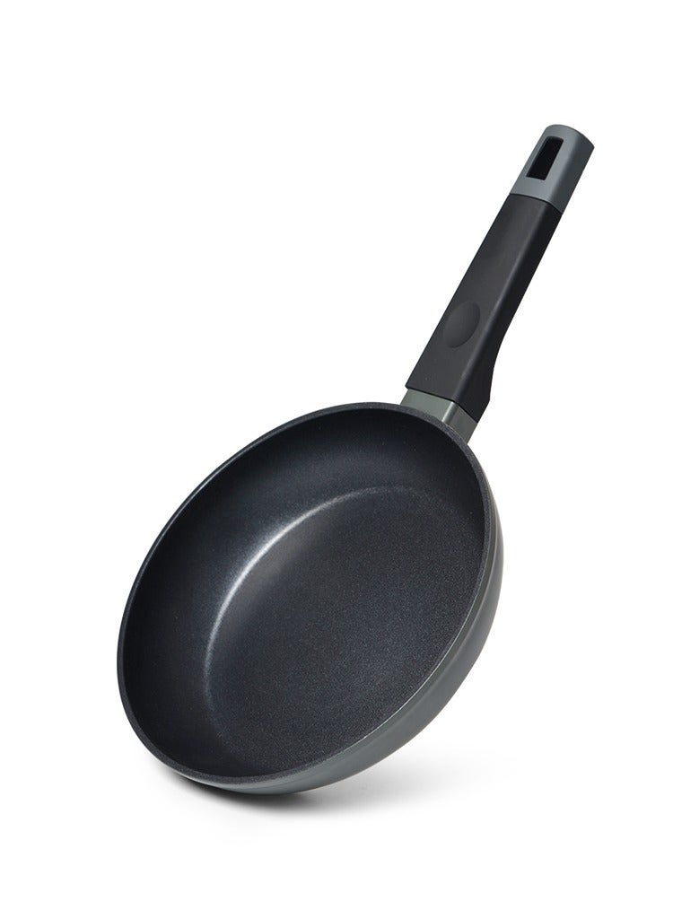 Frying Pan 20cm, Joan Series, Aluminum with Non-Stick Touchstone Induction Bottom And Bakelite Handle with Soft-touch Coating