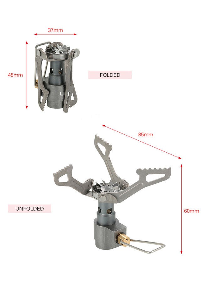 Alloy Gas Stove Tank Adapter 15.00 x 2.00 x 15.00cm