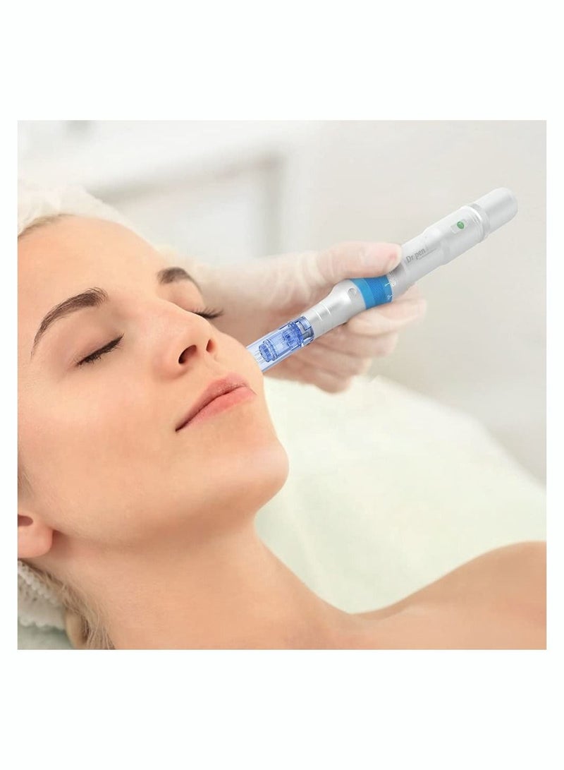 Dr. Pen A6 Original Micro-needle Pen Electric Cordless Professional Skin Care Set, Contains 10 pcs 36 needles, 2 pcs 12 needles