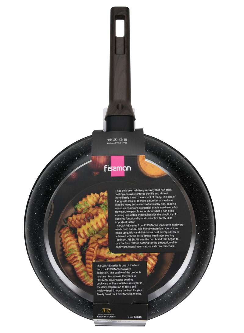 Frying Pan 28x5.5cm Carrie Aluminum with Induction Bottom