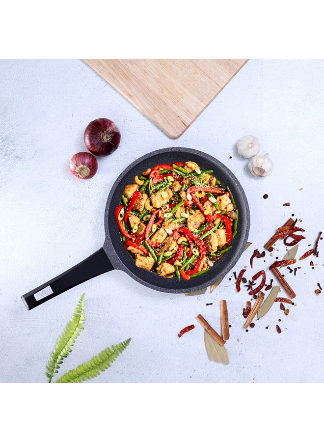 Die Cast Aluminium Frying Pan Black 28 CMcm