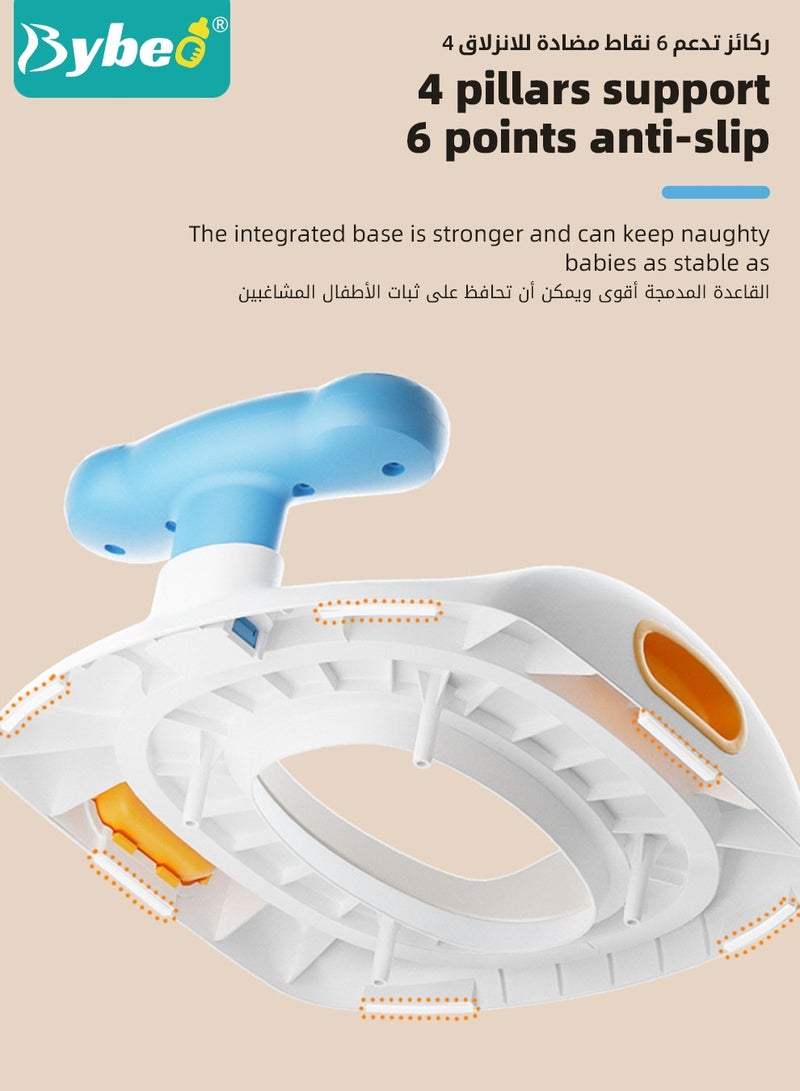 3-In-1 Multifunctional Kid Potty Training Seat, Removable Design Toilet Train Seats, Potties Chair for Kids Toddler Boy Girl, Portable Children Travel Toileting Toilets, Shaped of Cartoon Racer