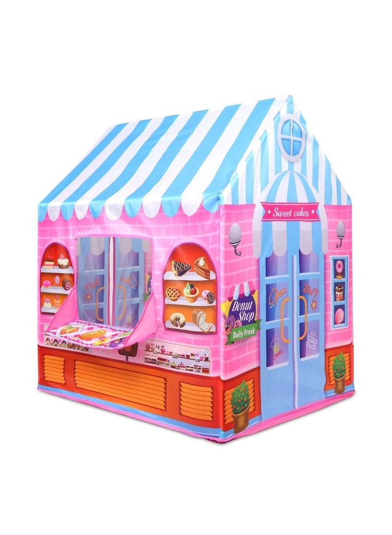 Candy Castle Playhouse for Kids Tent for 2-6 Year Old Children (Multicolor)