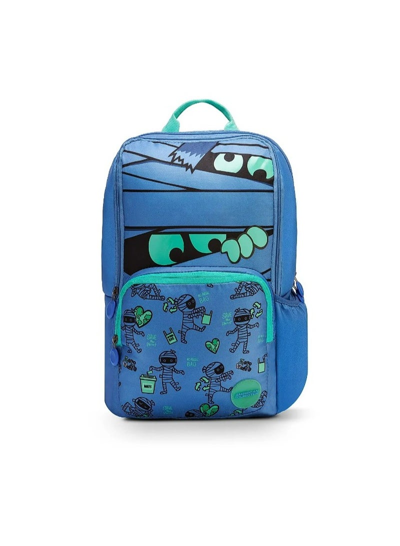 American Tourister Diddle 2.0 Mummy Blue Backpack for 4 to 6 Years Kids Ergonomically Designed