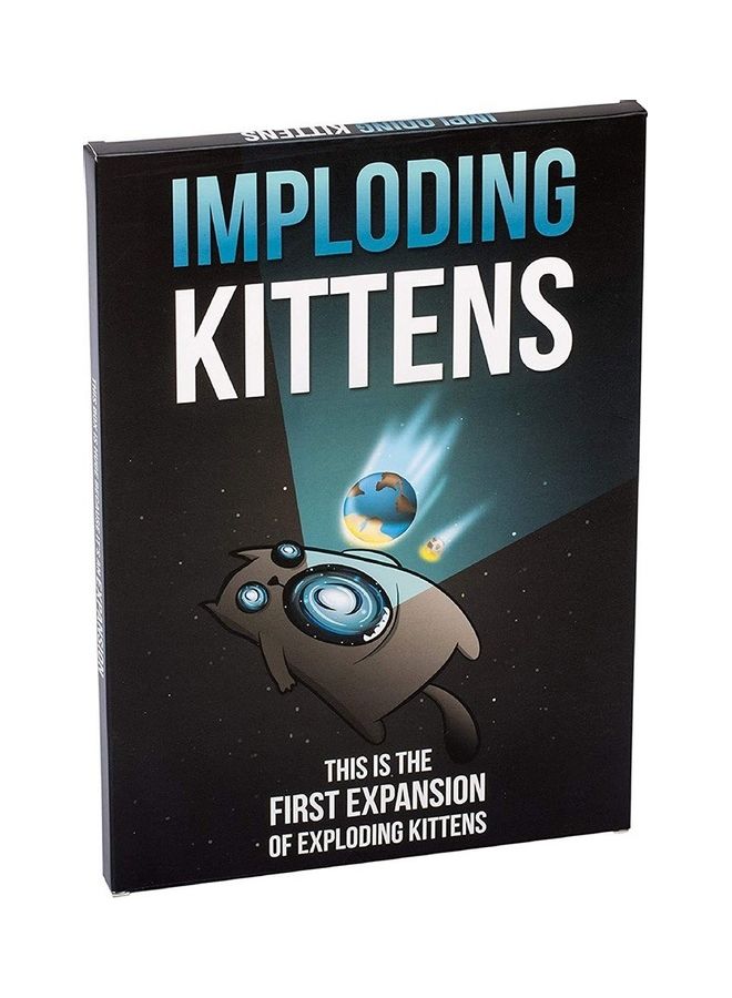 Funny Card Game Imploding Kitten Expansion Pack 31 x 22 x 1.5cm