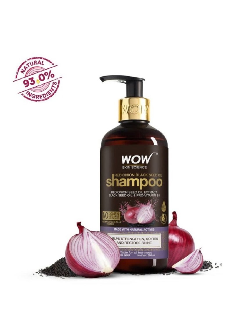 Pack Of 2 Red Onion Black Seed Oil Shampoo 300ml x 2