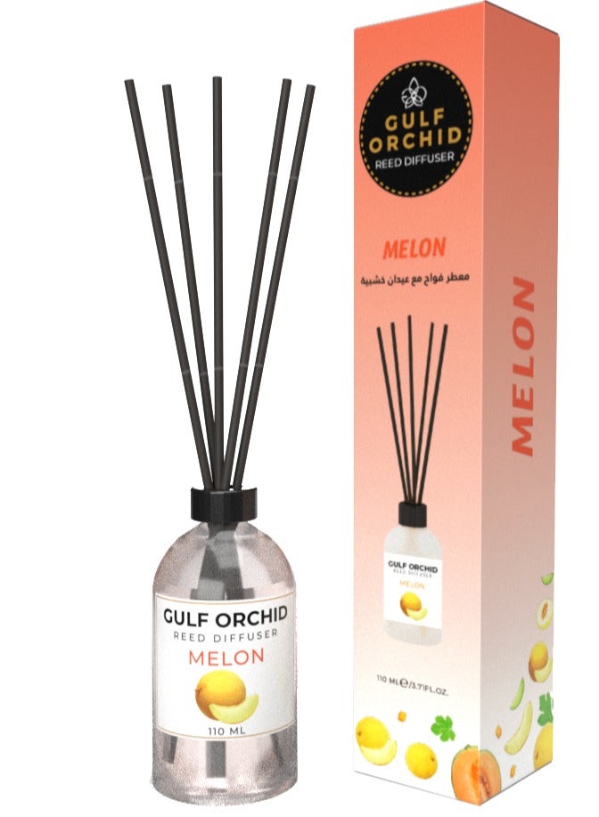 Melon Home And Office Fragrance Set | Room Spray 500 ml | Reed Diffuser 110 ml