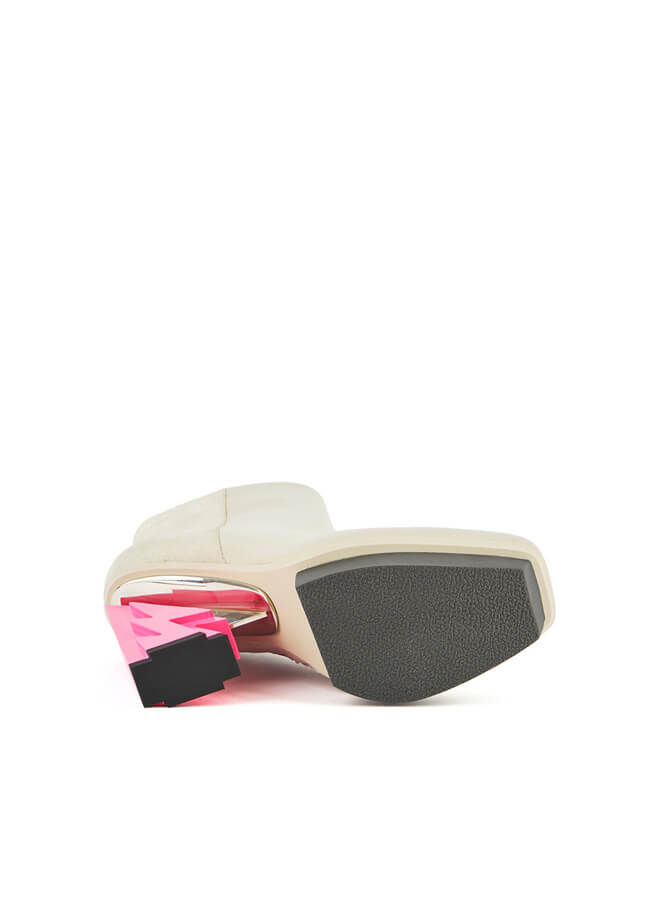 Glam Square Boot, Women, Pumice