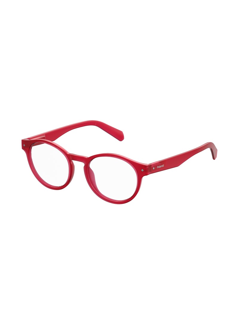 Unisex Oval Reading Glasses - Pld 0021/R Red 49 - Lens Size: 49 Mm