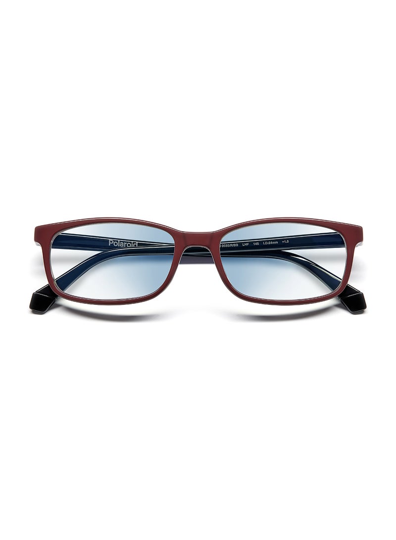 Men's Reading Glasses - Pld 0035/R/Bb Burgundy 54 - Lens Size: 54 Mm