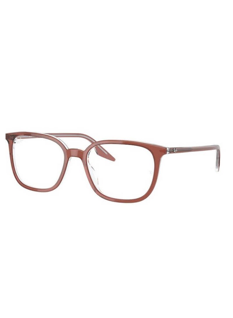 Unisex Square Eyeglass Frame - RX5406 8171 52 - Lens Size: 52 Mm