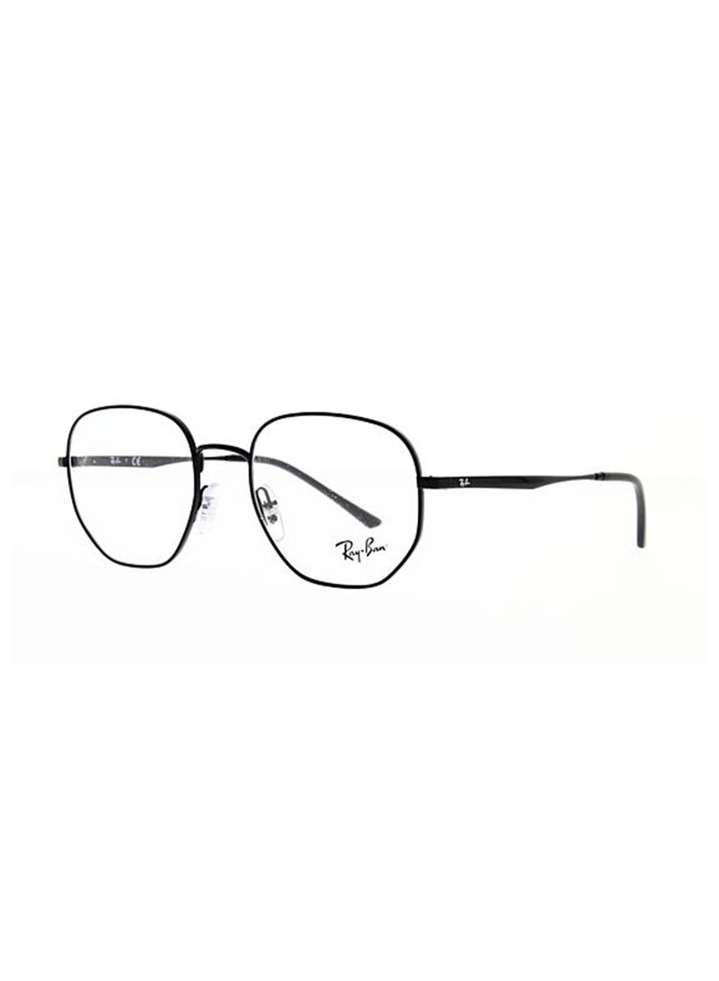 Unisex Asymmetrical Eyeglass Frame - RX3682V 2509 51 - Lens Size: 51 Mm