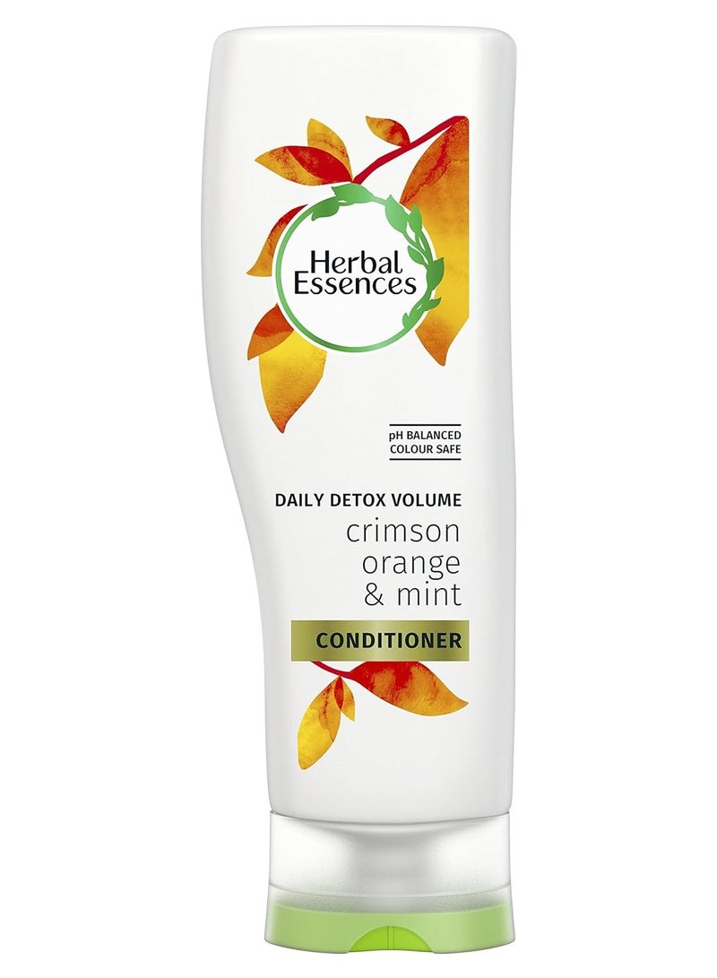 Herbal Essences Daily Detox Volume Crimson Orange mint Conditioner 400ml