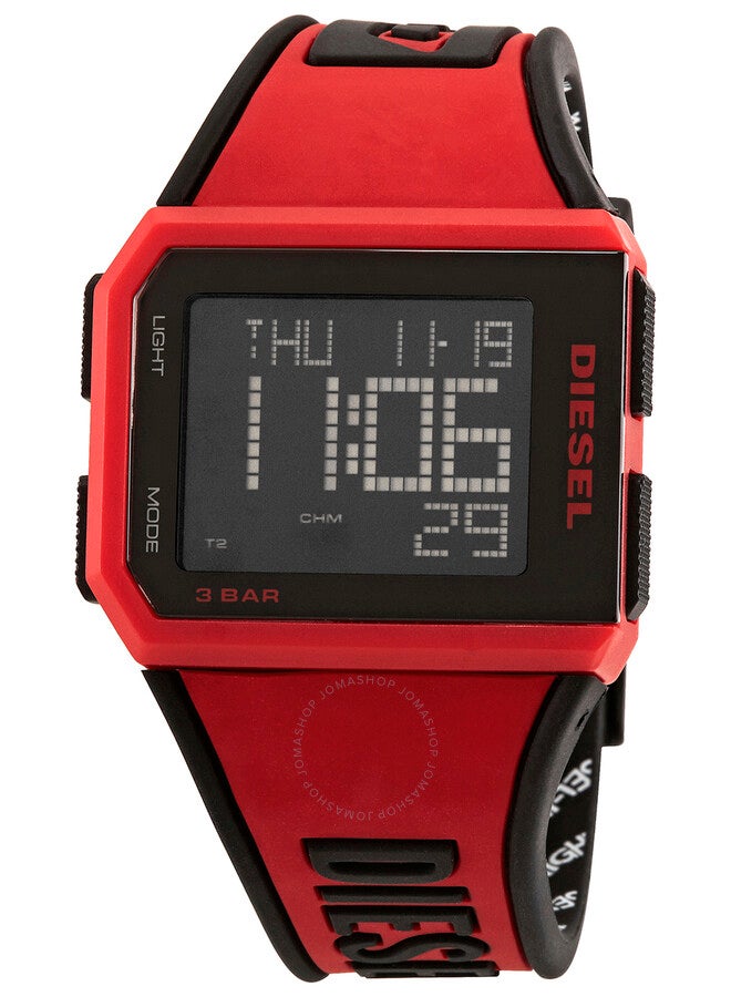 Unisex Silicone Wrist Watch DZ1923 - 38 Mm