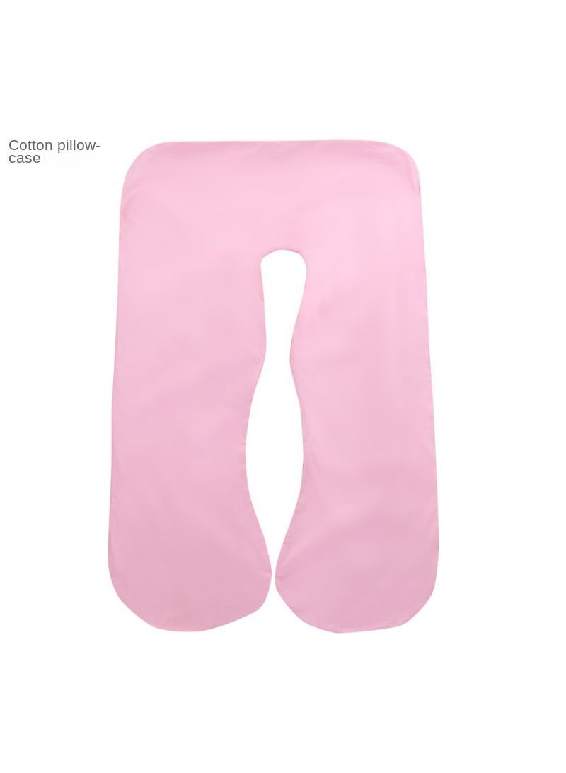 U-Shaped Full Body Pregnancy Cotton Pillow Cover 70x130cm