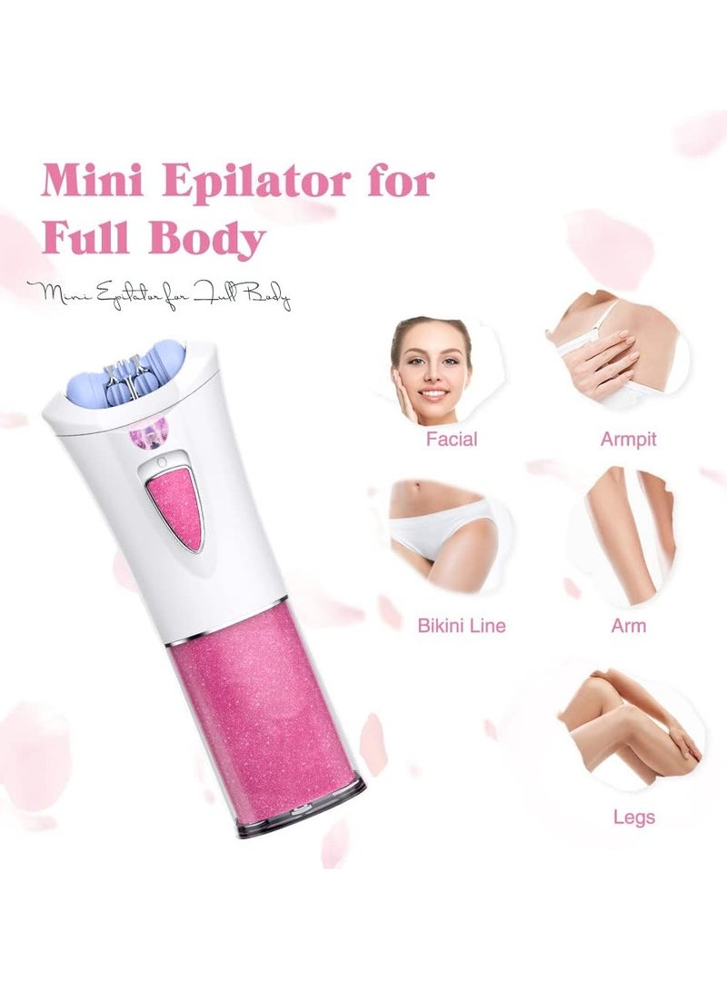 Facial Epilator, Smooth Glide Epilator for Women, Hair Remover for Face/Bikini/Leg/Arms