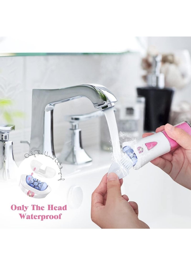 Facial Epilator, Smooth Glide Epilator for Women, Hair Remover for Face/Bikini/Leg/Arms