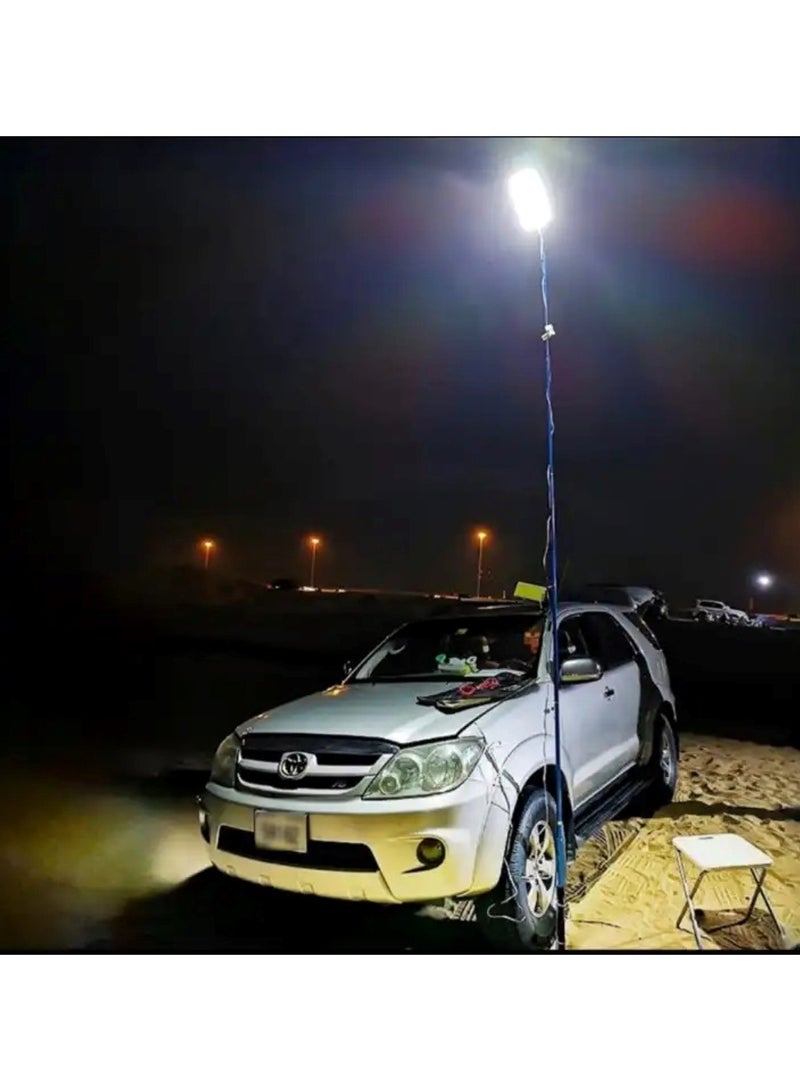 Led Fishing and Camping Light Kit - 47W Power, 4598LM Output, Complete Accessories