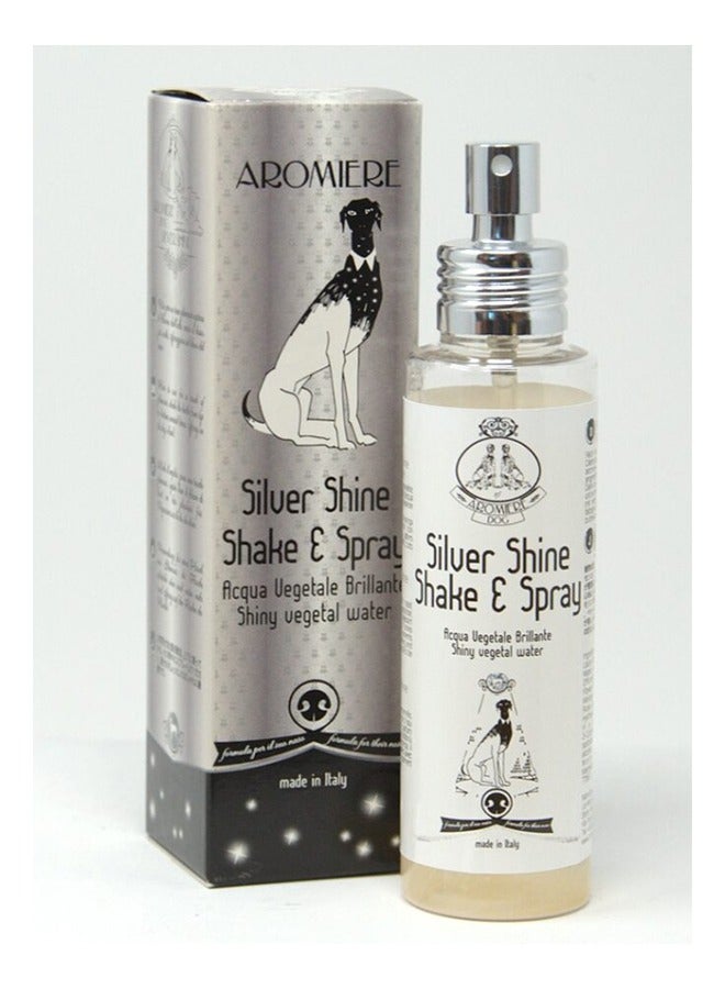 Dog - Silver Shine vegetable water with glitter Spray