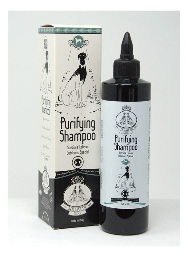 Dog Purifying Shampoo  (Anti Pesticides) 250 ml (8.45 oz)  size  Made in Italy