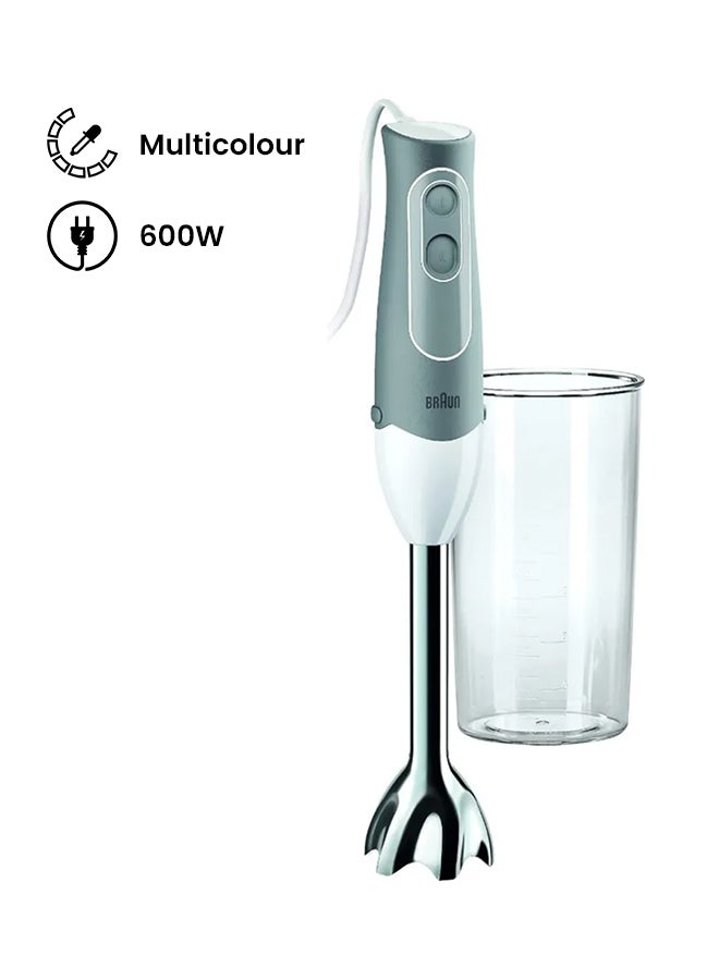 Hand Blender With Beakers 600W MQ500 Multicolour