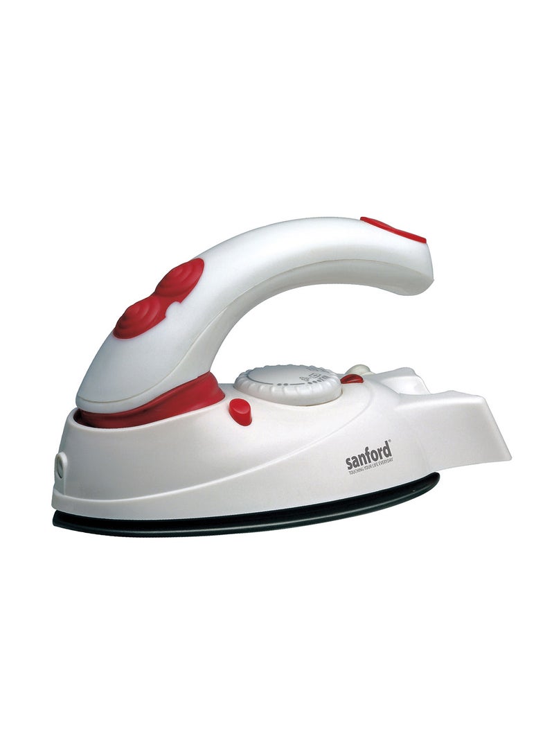 Compact & Portable Steam Iron With Ceramic Non-Stick Soleplate and Continuous Steam, Travel Friendly 110 ml 1200 W SF43SI BS White