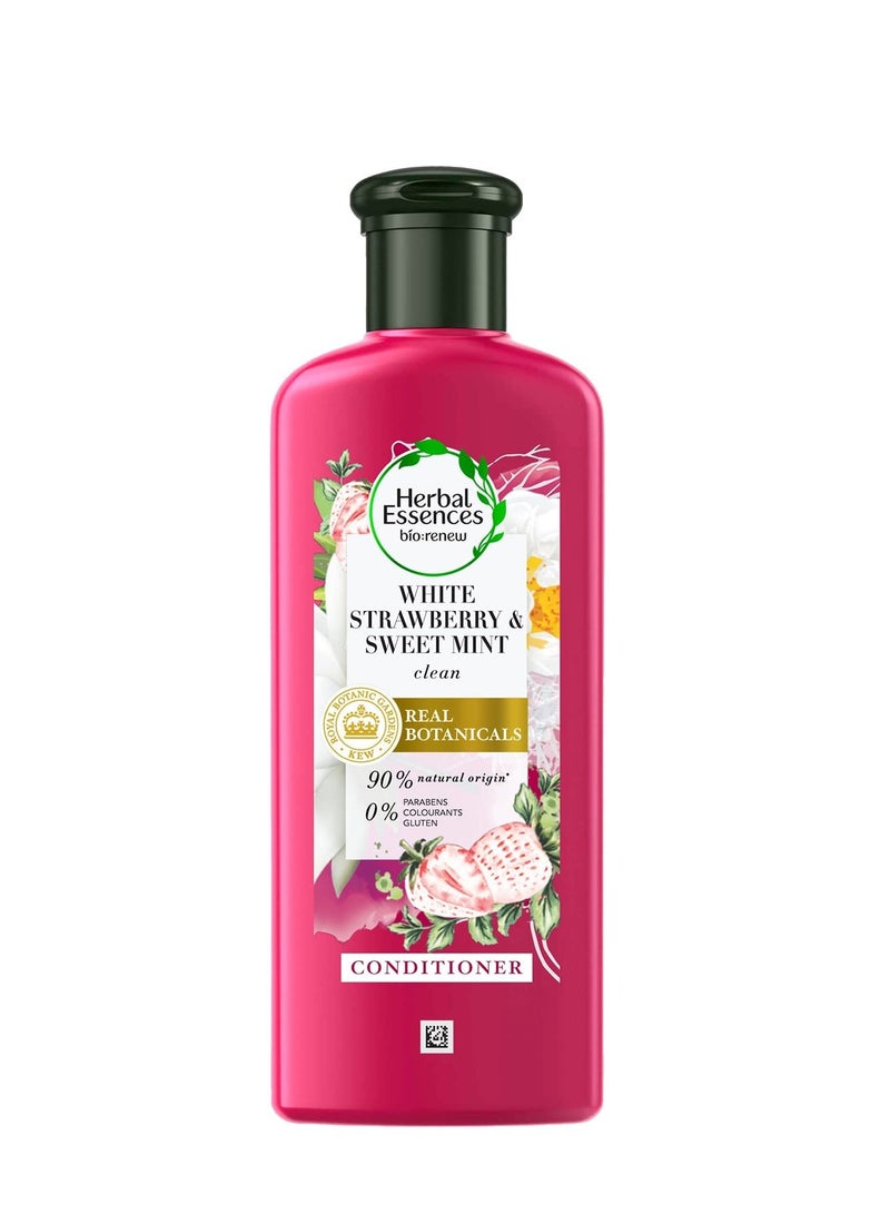 Herbal Essences White Strawberry Sweet Mint SHAMPOO and CONDITIONER For Cleansing and Volume 240 ML Pack Of 2