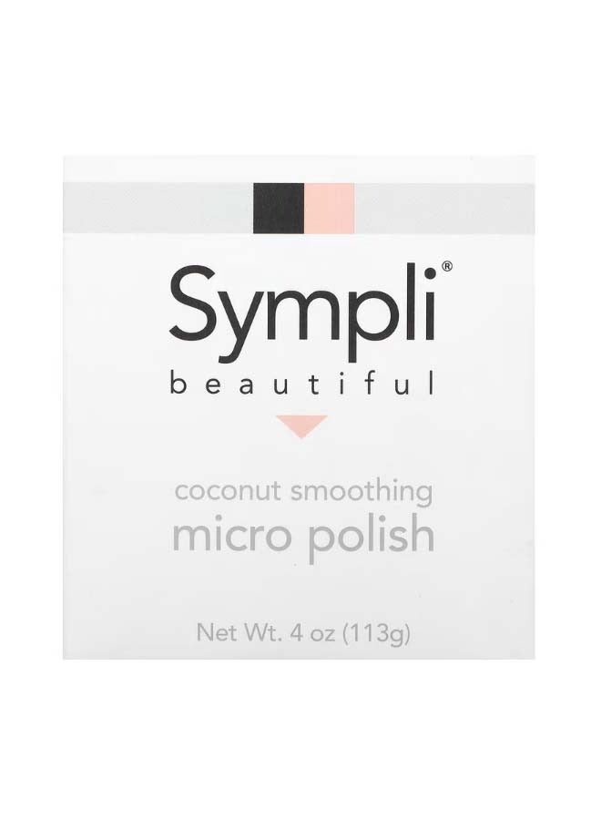 Coconut Smoothing Micro Polish   4 oz 113 g