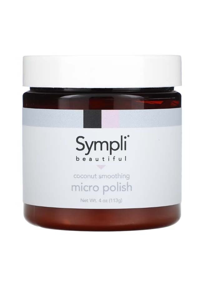 Coconut Smoothing Micro Polish   4 oz 113 g