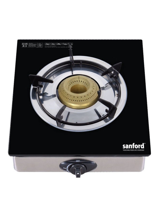 Glass Gas Stove 1 Burner SF5114GC A Black