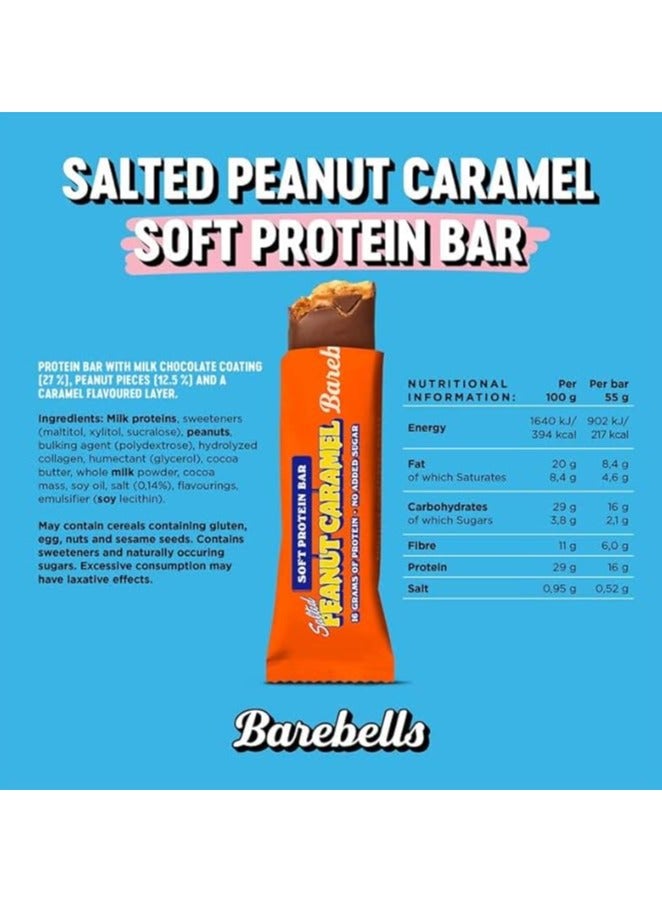 Barebells Protein Bar Soft Salted Peanut Caramel 12pc