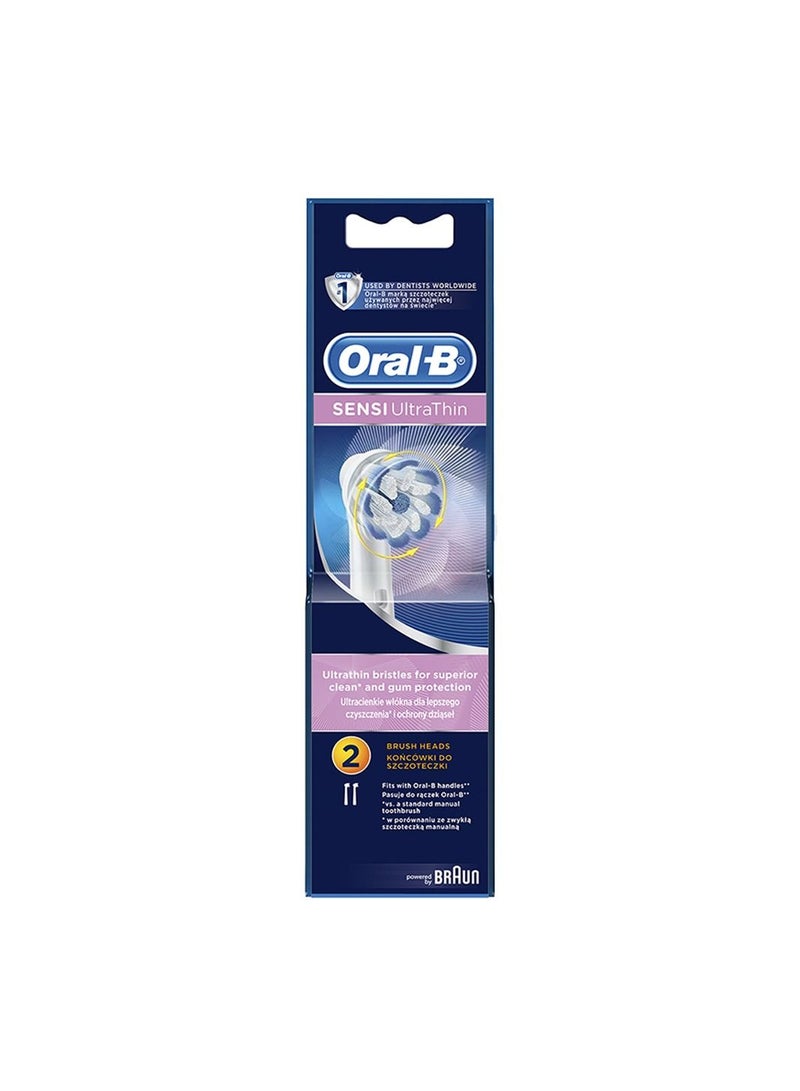 Oral-B EB 60-4, Sensi Ultra Thin Brush Heads 2pcs