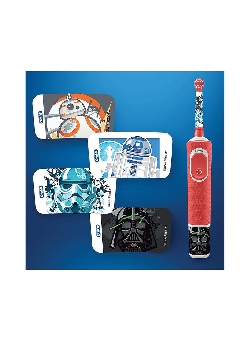 Oral-B D 100.414 2 kids electric toothbrush Star Wars, with travel case special edition.