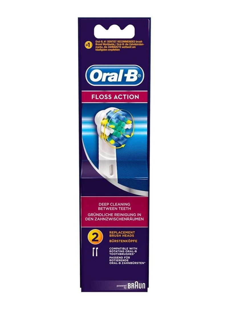 Oral B EB25 Replacement Brush Heads - Set of 2