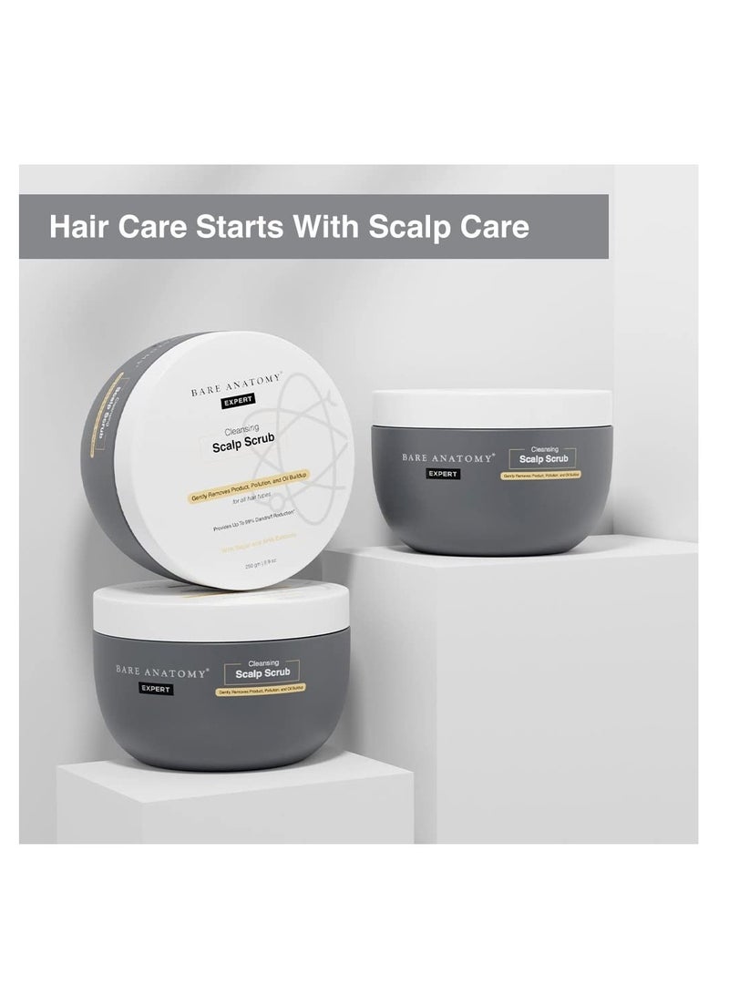 Bare Anatomy Scalp Scrub with Natural AHAs Coconut Sugar 250g