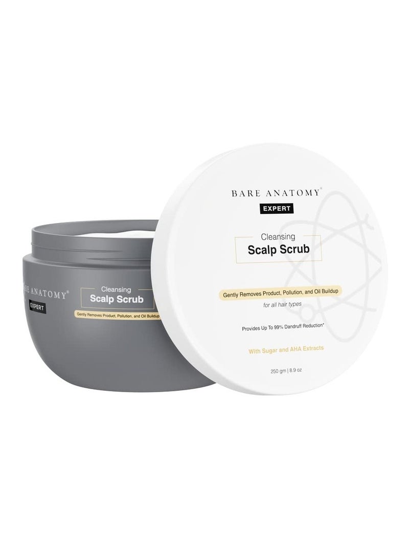 Bare Anatomy Scalp Scrub with Natural AHAs Coconut Sugar 250g