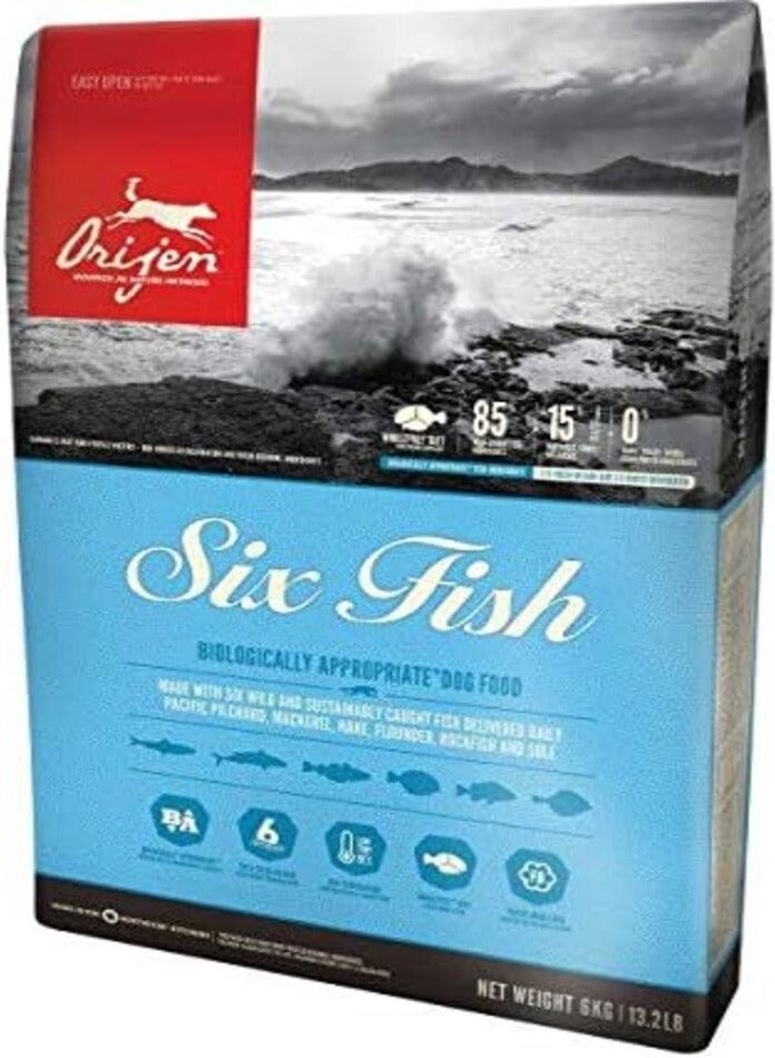 orijen six fish dog food 11.4kg