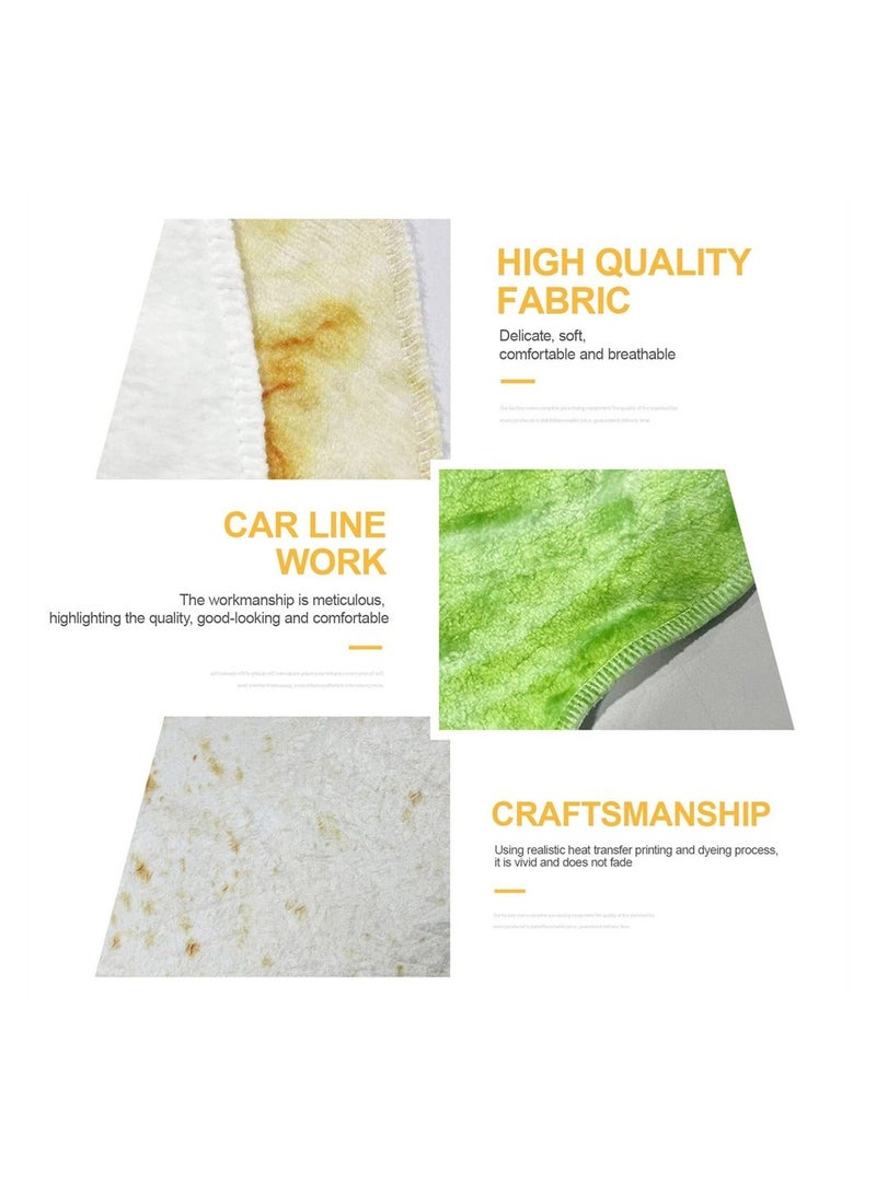 Baby Wrap Blanket Cabbage Leaf Swaddle Super Soft Comfort Newborn Plush Flannel with Hat Essential Children Clothing for Home Office Travel