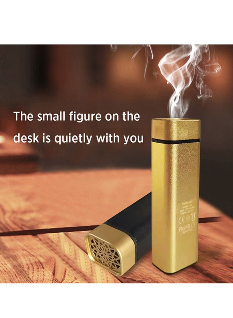 Mini USB Electronic Incense Burner, Suitable for Burner of Oudh, Oud, Bakhoor Family Bedroom Tea Room Study Yoom Temple Meditation Chanting