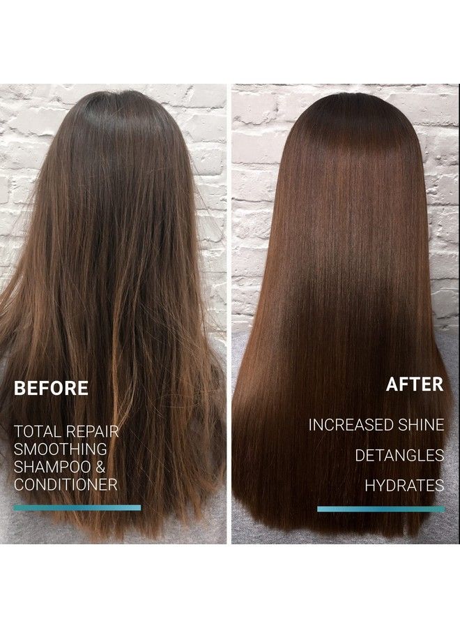 Keratin Concept Legacy Total Repair Cleansing & Smoothing Sulfatefree Shampoo For Color Treated Hair Color Safe Sodium Chloridefree Keratin Shampoo Strengthens And Repairs Damaged Hair (33.8 Fl Oz)
