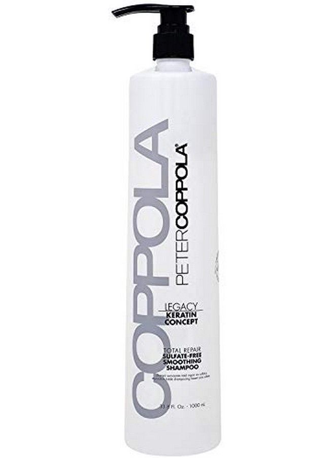 Keratin Concept Legacy Total Repair Cleansing & Smoothing Sulfatefree Shampoo For Color Treated Hair Color Safe Sodium Chloridefree Keratin Shampoo Strengthens And Repairs Damaged Hair (33.8 Fl Oz)