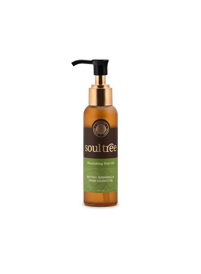 Nourishing Hair Oil With Methika Bhringraj & Virgin Coconut Hair Oil 120 Ml
