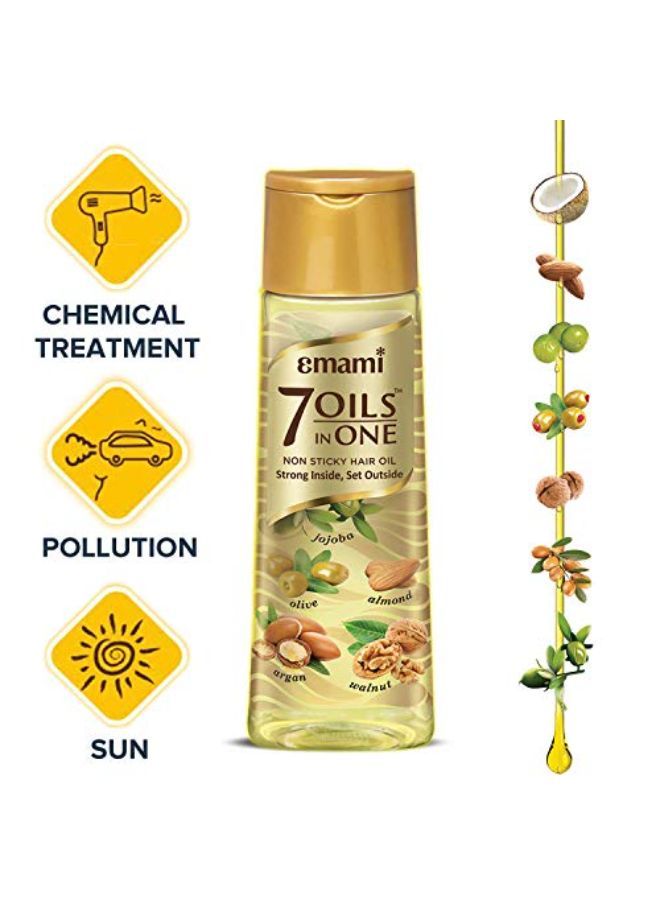 7 Oils In One Emami 7 Oils In One Non Sticky Hair Oil 500Ml, 500 Ml