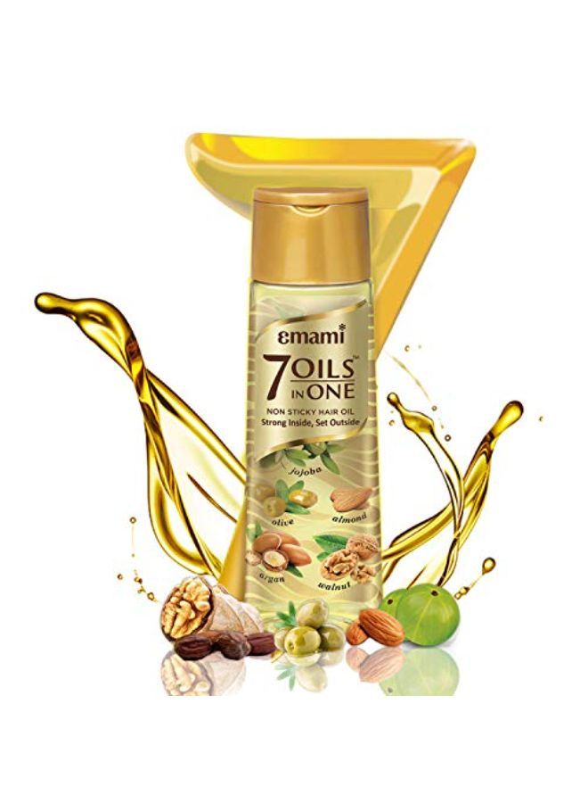 7 Oils In One Emami 7 Oils In One Non Sticky Hair Oil 500Ml, 500 Ml